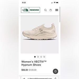 Women’s North Face VECTIV shoes size 8.5